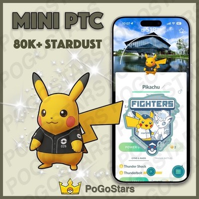 Pokémon PTC GO - Shiny Pikachu Baseball - Hokkaido Fighters Special Background 