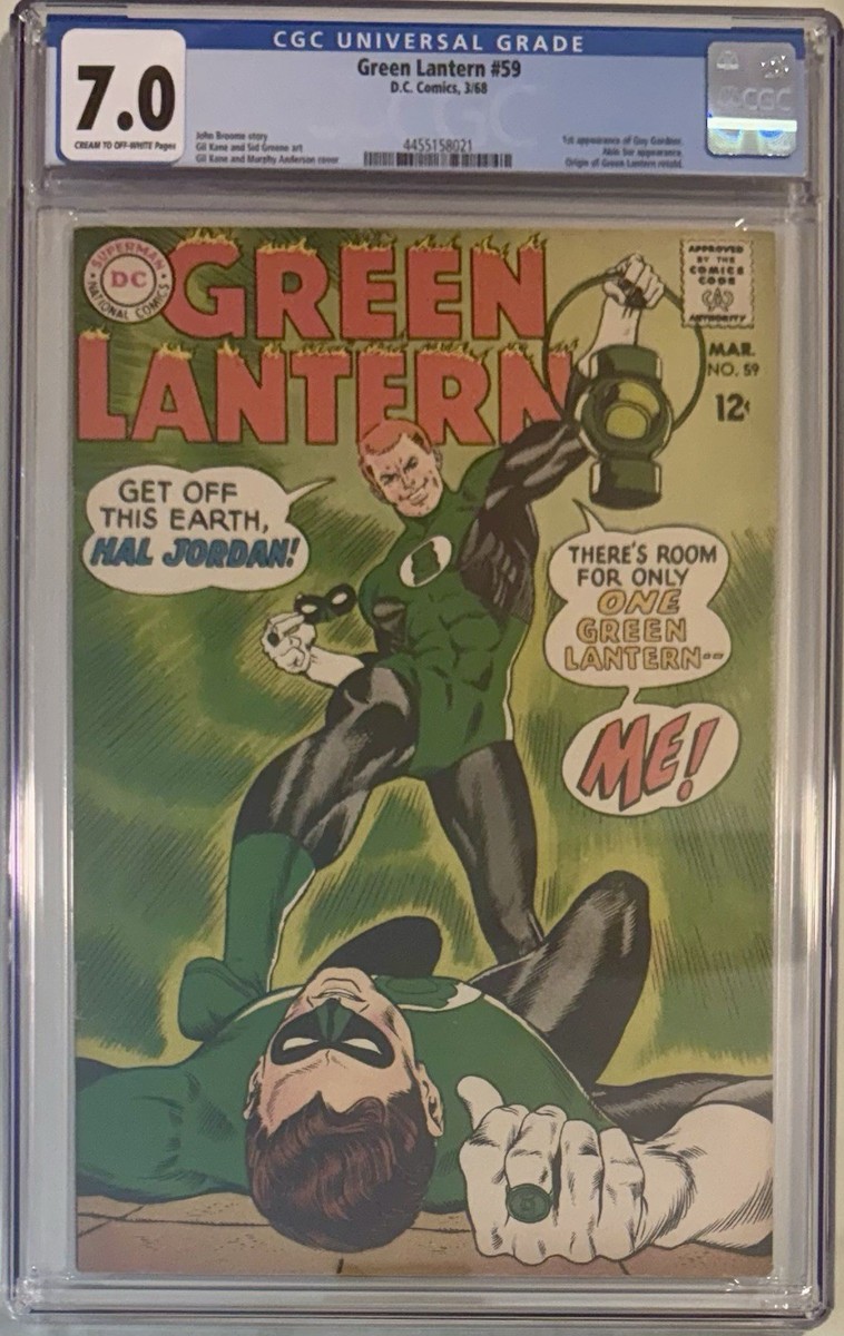 Green Lantern #59 (DC Comics March 1968) for sale online | eBay
