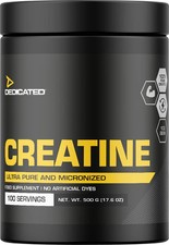 Dedicated Nutrition Creatine Ultra Pure Micronized Kreatin Monohydrat 500 g