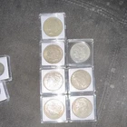 US Morgan Silver Dollar $1 Coin Lot, Silver, Circulated, Uncertified, Holders