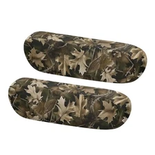  2 Pcs Car Front Seat Armrest Cover Universal Size Seat Arm Hunting Camo Forest