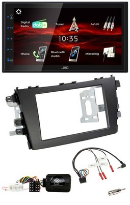 JVC USB Bluetooth Lenkrad DAB 2DIN Autoradio für Suzuki Celerio LF ab 2014