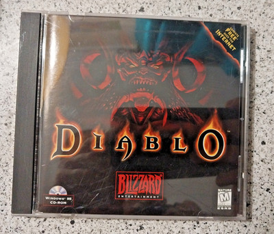 Diablo 1 - Authentic PC CD-ROM Game Windows/MAC (1996)