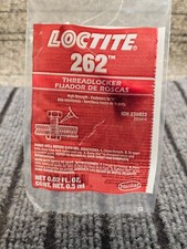 LOCTITE 262: Threadlocker IDH 231922 0.02 FL OZ 0.5 ml 