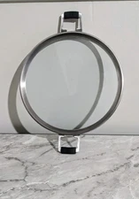 CALPHALON SPACE SAVING STAINLESS STEEL FLAT POT PAN 9.3/4 REPLACEMENT LID ONLY