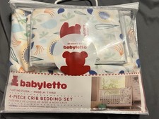 Babyletto Crib Skirt, stroller Blanket, And Wall decals Another Crib Skirt