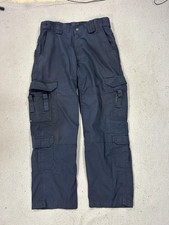 5.11 Tactical Pants Mens 34x30 Navy Blue Ripstop Cargo Utility Workwear Outdoor