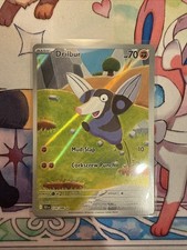 Pokémon TCG Drilbur 124/086 Sv: Black Bolt Holo Illustration Rare MINT/Near Mint on eBay