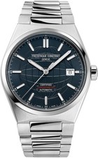 Frederique Constant Mens Swiss Automatic Highlife COSC Silver-Tone