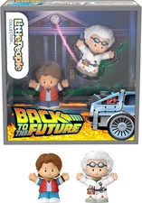 Little People Collector Back to The Future Special Edition Set 2-Pack Figure Toy