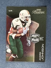 2003 Playoff Prestige Draft Picks Andre Johnson Hurricanes /2003 RC