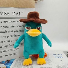 Phineas and Ferb Perry the Platypus plush 10'' agent p NWT USA SELLER