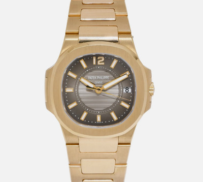 Patek Philippe Nautilus 18k Rose Gold Ladies 32mm Watch B/P '13 7011/1R
