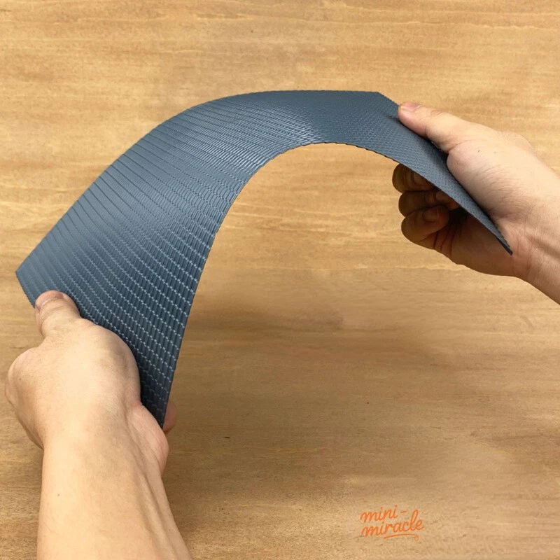 Roof Tiling HO/OO Scale Miniatures Corrugated Board DIY House Decoration Model - Image 4 of 4