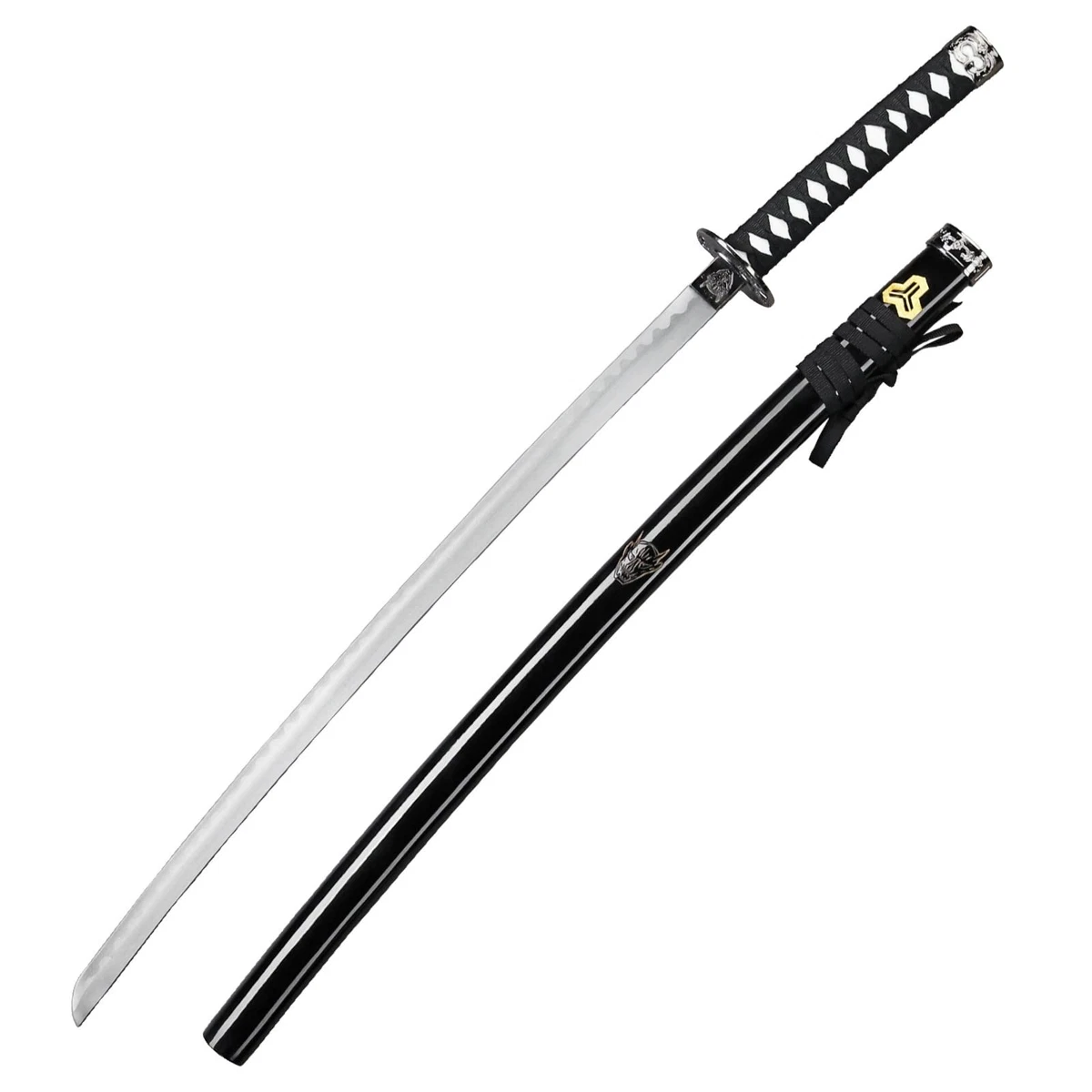 不锈钢刀柄武士收藏日本刀剑、军刀| eBay