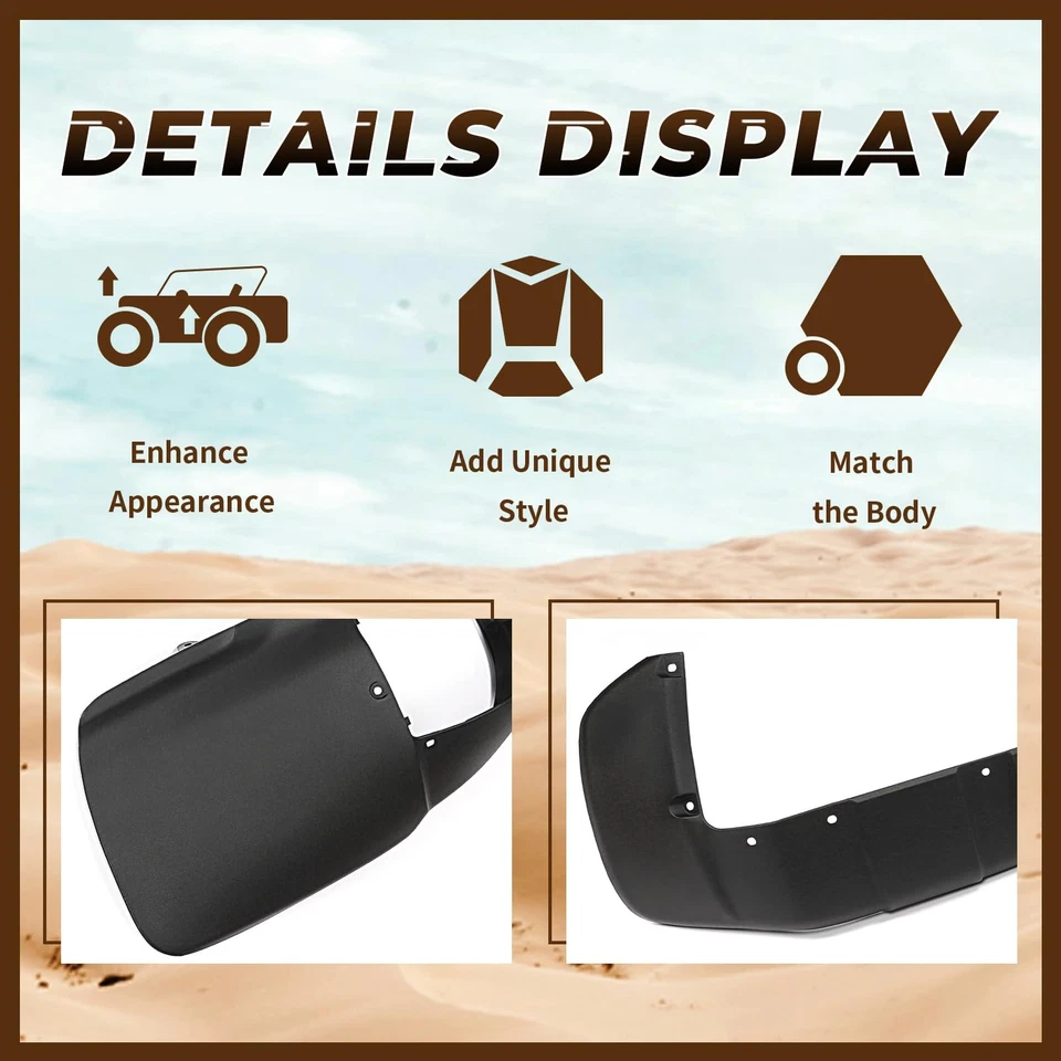 Kit de 4 guardabarros compatibles con guardabarros Honda Four Trax TRX300 TRX300FW Foto 2 de 4