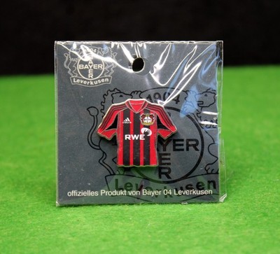 German Bundesliga FC Bayer 04 Leverkusen Home Jersey Shaped Official Pin IOP
