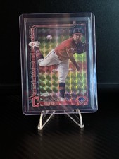 2025 Topps Chrome - Tanner Bibee #236 Black Geometric First On Print 1/10
