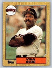 1987 Topps #260 Vida Blue
