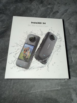 Insta360 X4 8K 360 Action Camera Black LOOK AT DESCRIPTION PLEASE!!