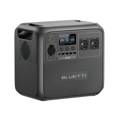 BLUETTI AC180 1152Wh Tragbare Powerstation für RV (Optional Solarpanel Bausatz)