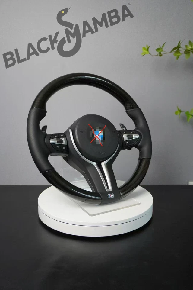 New Steering Wheel Nappa Leather for BMW 1998-2006 E39 M5 E46 X5 E53 M3 M5 OEM Foto 3 de 4