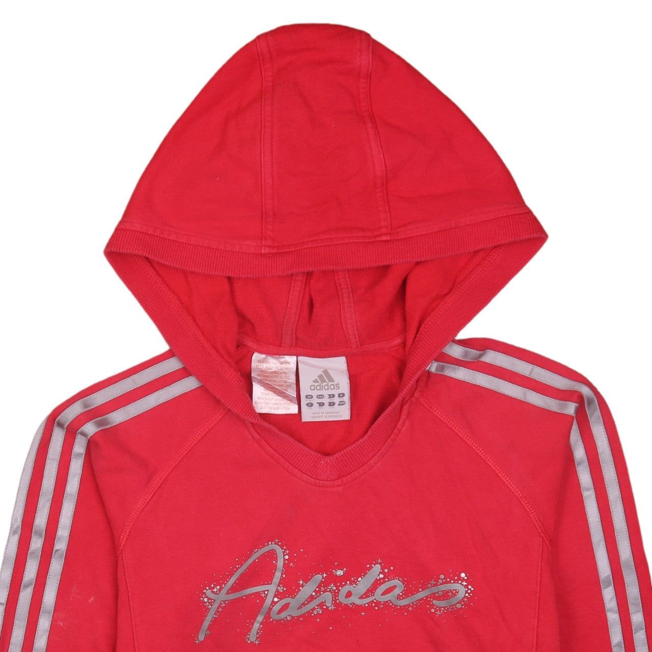 Adidas Pink Hoodie Womens M image 3