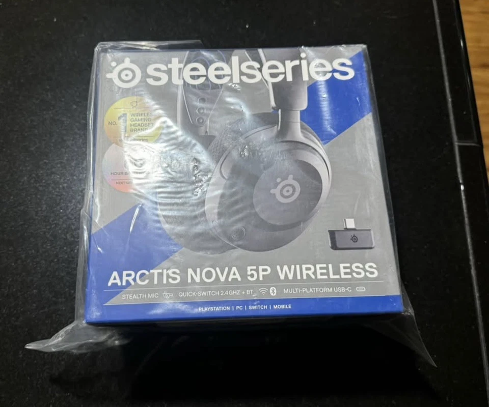 СОВЕРШЕННО новый и запечатанный - SteelSeries Arctis Nova 5P беспроводной игровой гарнитуры (PS5/PS4) - Изображение 3 из 3