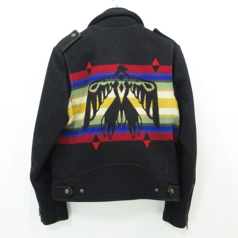 Pendleton x Opening Ceremony Black Jacket S9 Used - image 2