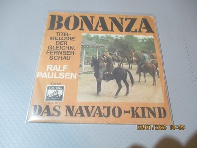 (16)  7'' Single Vinyl - Bonanza - Ralf Paulsen