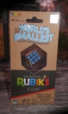 World's Smallest Rubiks Cube