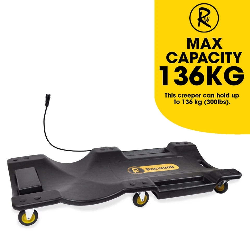 Creeper RocwooD Automotive Car Van Engine Workshop Garage 136kg - Image 2 of 4