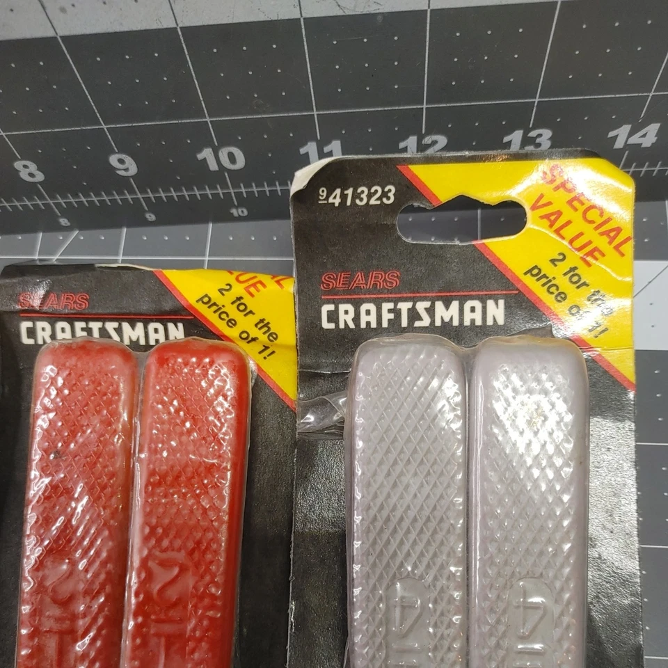 Vintage Craftsman 3 Pc Set USA 1/4” 3/8”  1/2” Drive Socket Rack Organizer Tray - Image 3 of 3