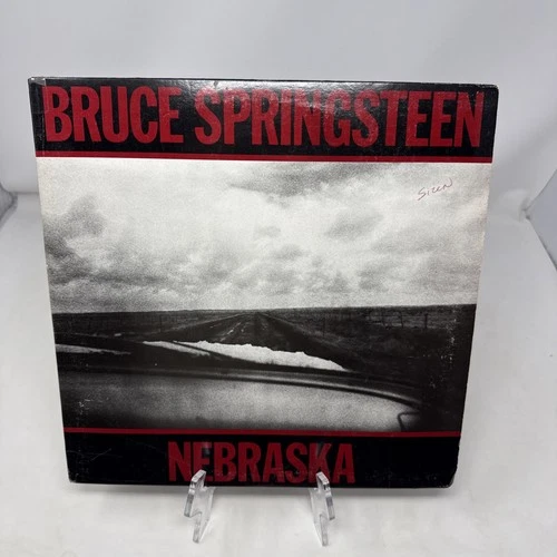 BRUCE SPRINGSTEEN “Nebraska” 1982 Vinyl LP Columbia QC 38358.