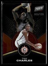 2025 Panini Tina Charles Player of the Day #67 WNBA /199 Orange