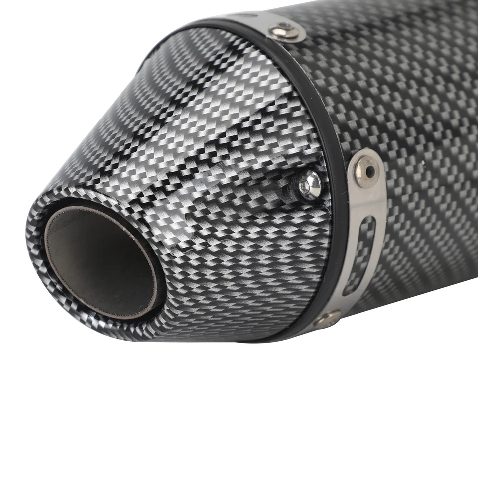 For KLX110 Dirt Bike Exhaust Pipe Carbon Fiber For KLX110/110L 2012-2024 - Image 4 of 4
