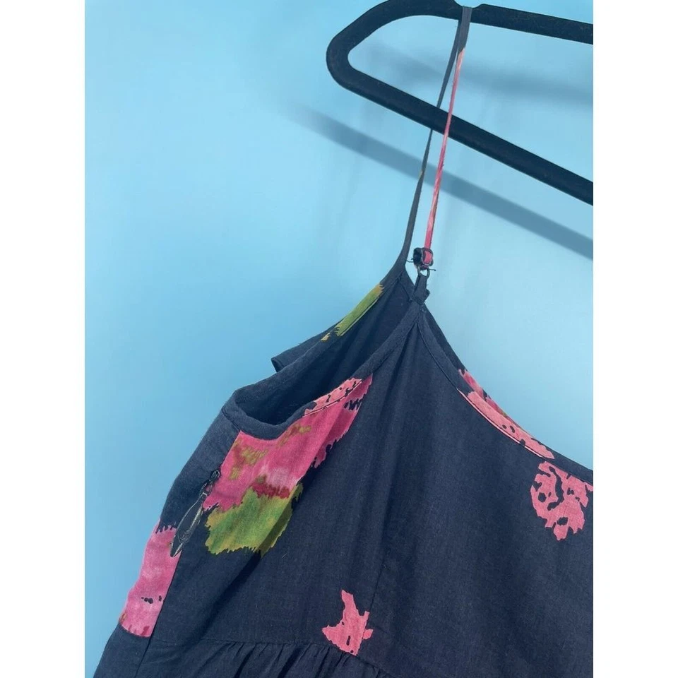 Vestido Juicy Couture para Mujer Talla 4 Floral Volantes Hadas Rosa Rosas Cottagecore Boho Foto 4 de 4