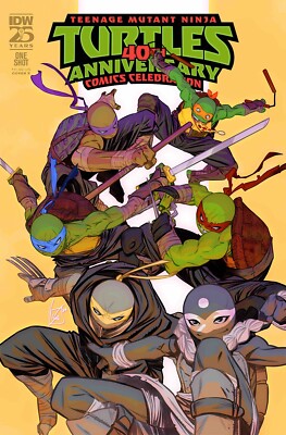 TMNT 40th Anniversary Cover E NM 2024 IDW - Vault 35 | eBay