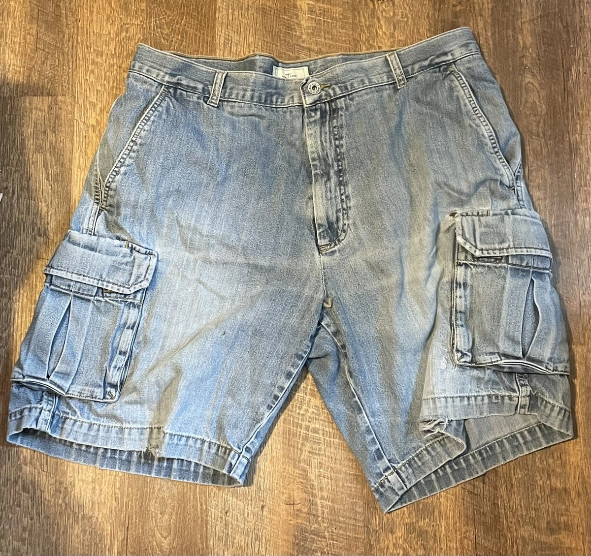 Dockers Men`s Distressed Denim Carpenter Jeans Shorts Size 38 ~Details In  Photos | eBay