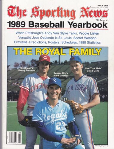 1989 The Sporting News Baseball Yearbook