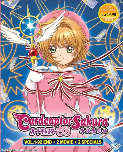 *ENGLISH DUBBED* DVD Cardcaptor Sakura Vol.1-92 End + 2 Movie + 2 SP - ENG SUBS
