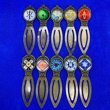 Image of The Lord of the Rings LOTR / Hobbit - Cabochon Metal Bookmark J R R Tolkien NEW