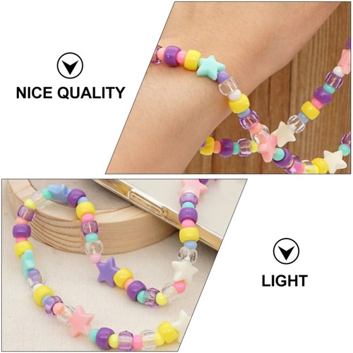 -slip Wrist Rope Child Acrylic Lanyard Beaded Chain - 第 12/12 張圖片