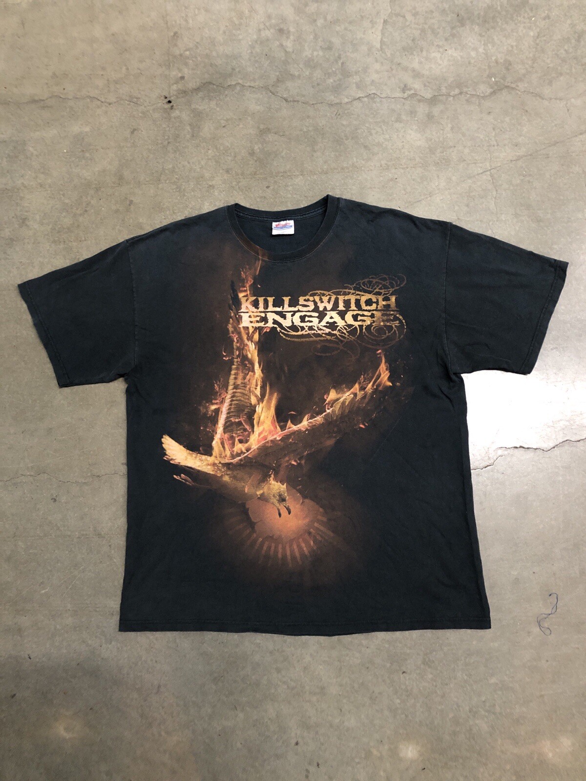 2000’s Killswitch Engage Double Sided Graphic Fir… - image 1