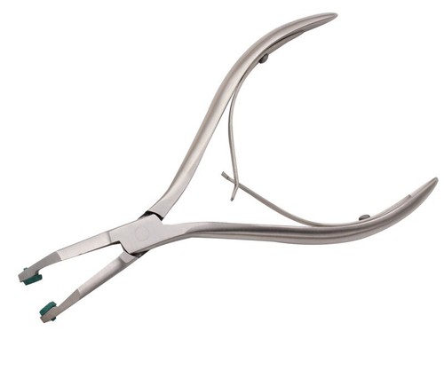 Dental Chirurgische Kronenentfernungszange mit grünen Gummispitzen Zahnarzt Instrument - Bild 2 von 9