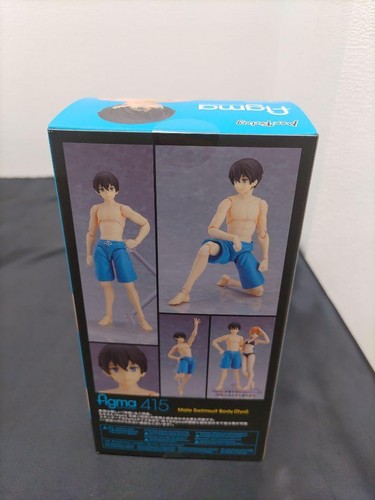figma swimsuit male(men) body Ryo action figure Max Factory ABS&PVC - Picture 3 of 4