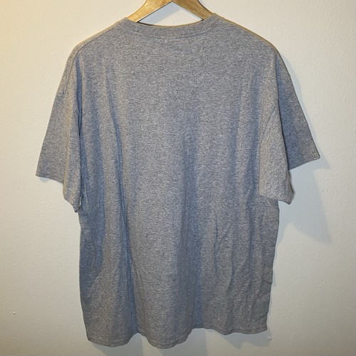 VTG Harvard University T-Shirt Men’s XL Grey Veritas Official Crest Seal 1990s - Afbeelding 2 van 7