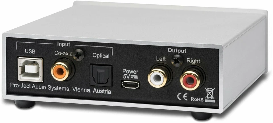 Pro-Ject Vorverstärker Pre Box S2 Digital schwarz - Bild 2 von 3