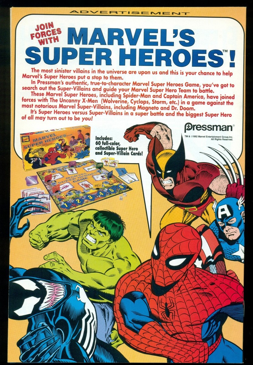 X-MEN ADVENTURES #2, MARVEL COMICS, 1992, DEATH OF MORPH, NM+ 9.6