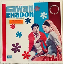 Sawan Bhadon-Music-Sonik Omi. New Unplayed Bollywood Lp Record.EMi